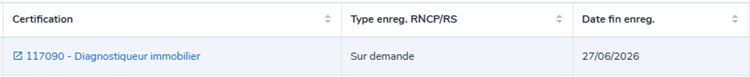 Capture d'écran - Date de fin d'enregistrement
