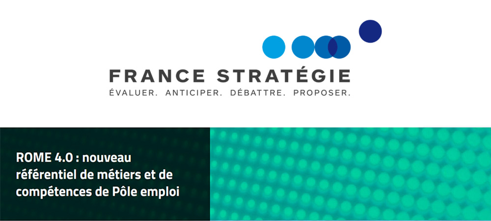 Rome 4.0  France stratégie formation