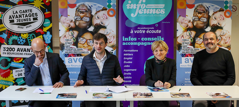 Les Urssaf et Info Jeunes Bfc : convention de partenariat