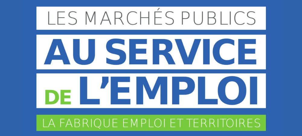 Les marchés publics au service de l'emploi
