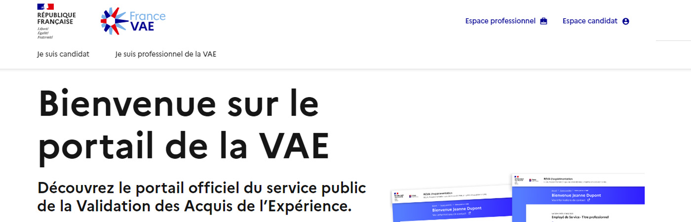 Réforme Vae : ouverture de la plateforme numérique