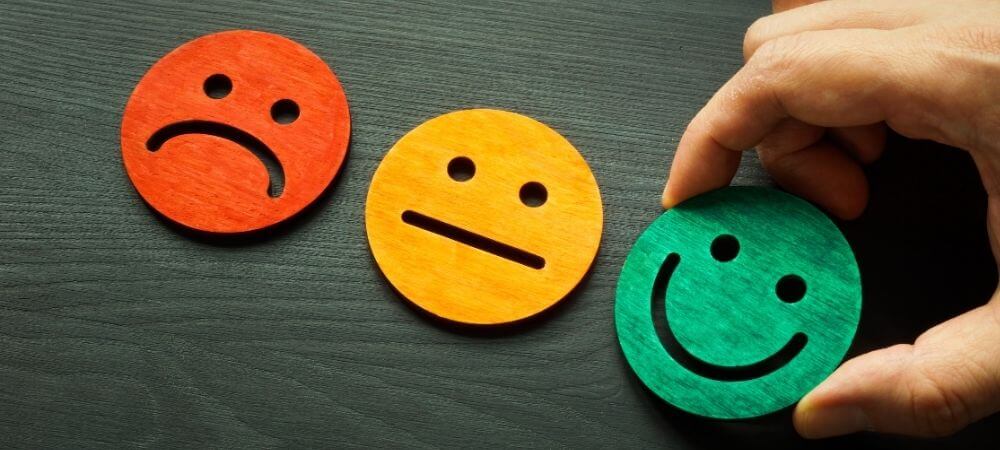 Evaluation de la satisfaction par smiley